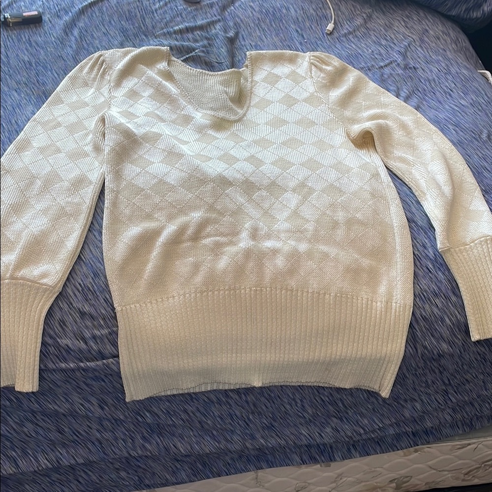 Elegant Cream Sweater